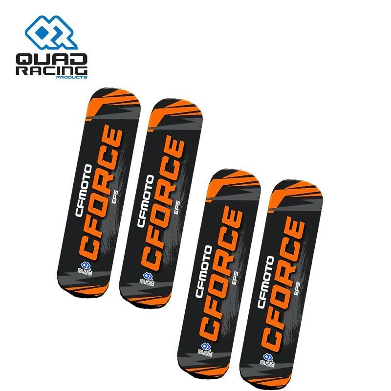 QR Shock Covers CF Moto (Pack 4) Orange