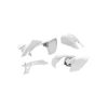 Kit Plásticos Polisport Yamaha YFZ 450 2004-2008 Branco