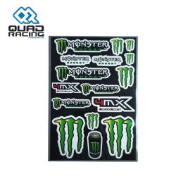 QR Stickers A3 Monster