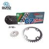 QR ATV Chain Kit Yamaha Raptor 700 06-24 / YFZ 450 R 09-24 14x38